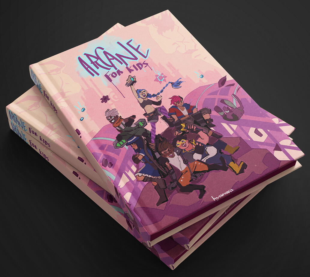 Comic project developed in tribute to ARCANE netflix series.