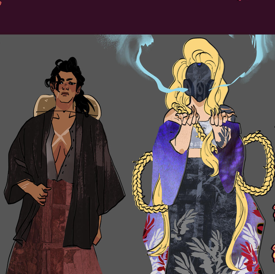 allegorical LGBTQ comic in production.