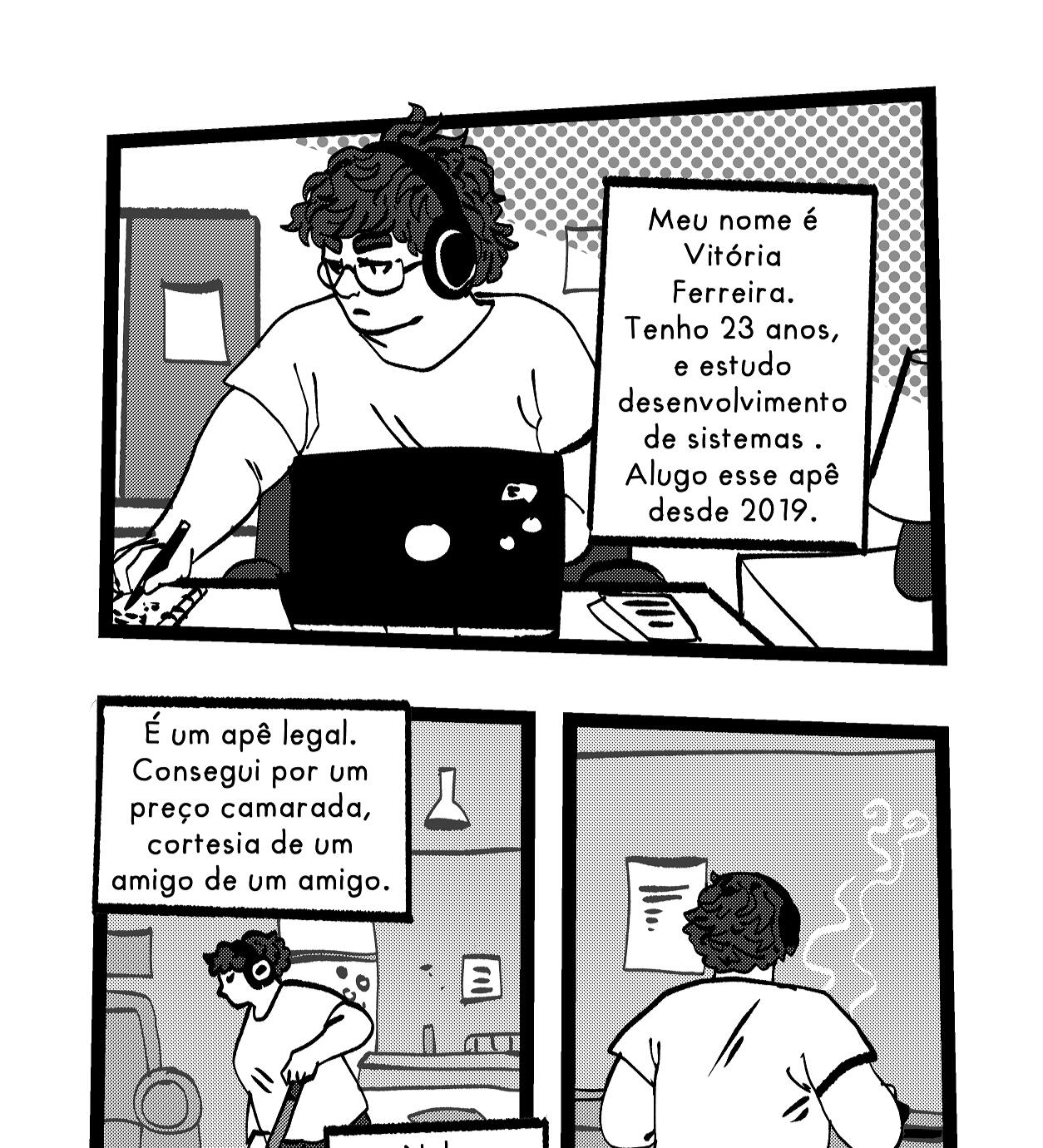 Cover, comic and layout for Beija Flor Editorial