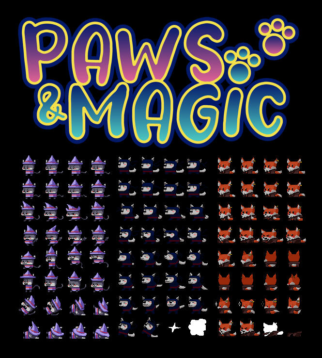 Art direction 2d art / pixel art Logo / Midnight Creators