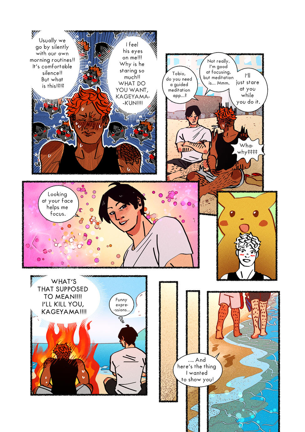 fancomic project published at itch.io