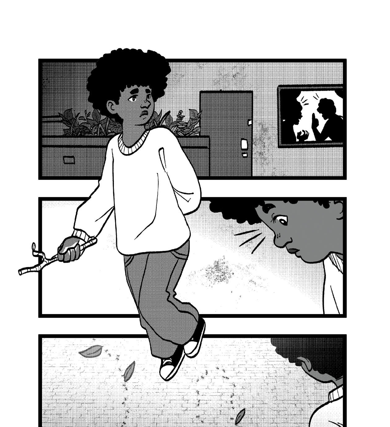 Cover, comic and layout for Beija Flor Editorial