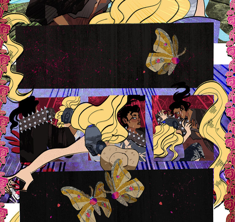 allegorical LGBTQ comic in production.