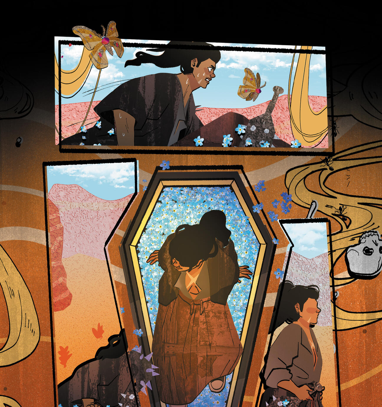 published LGBTQ comic.